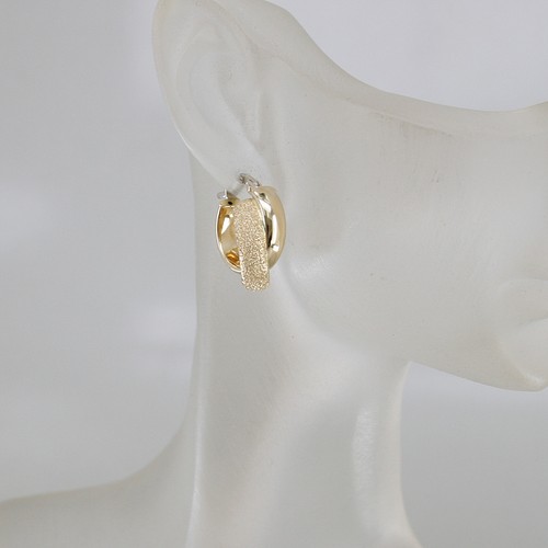 Creolen 750 18k gelbgold - in,