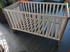 Babybett Kinderbett Weiß 140 x 70 CM Holzbett   ohne Matratze