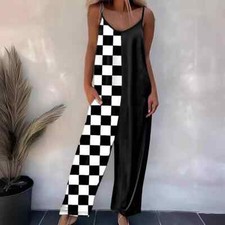 ⭐⭐Damen Blumen Latzhose