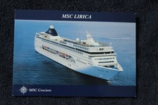Postcard Italien Italy Italia MSC Lirica Kreuzfahrt Schiff cruise ship bateau AK