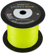 SpiderWire Dura 4 Yellow - Gelb  0,14mm-0,35mm - je 100m geflochtene Angelschnur