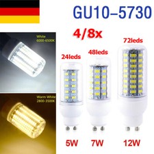 4/8 Stk GU10 LED Birne Mais