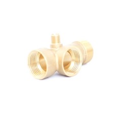 5-Wege-Verteiler aus Messing