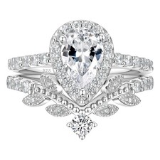 Ehering Set für Frauen 14K