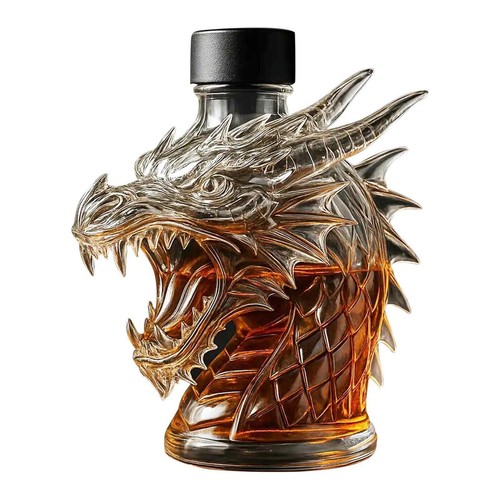 Whisky dekanter drache glas - drache,