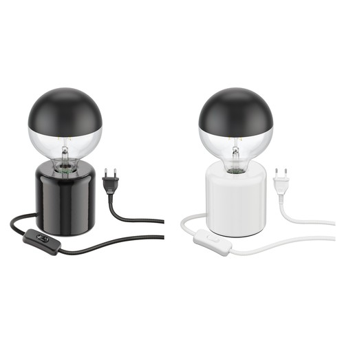 Tischlampe tipo porzellan rund - porzellan,