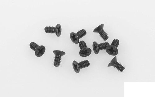 Stahl flachkopfschraube x - stahl, m1,4