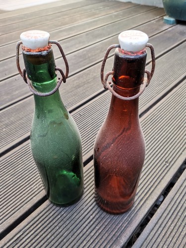 Bügelflasche brauerei - 2x,