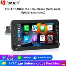 Android 14 Autoradio Carplay Für Alfa Romeo 159 Sportwagen Brera Spider GPS 32GB