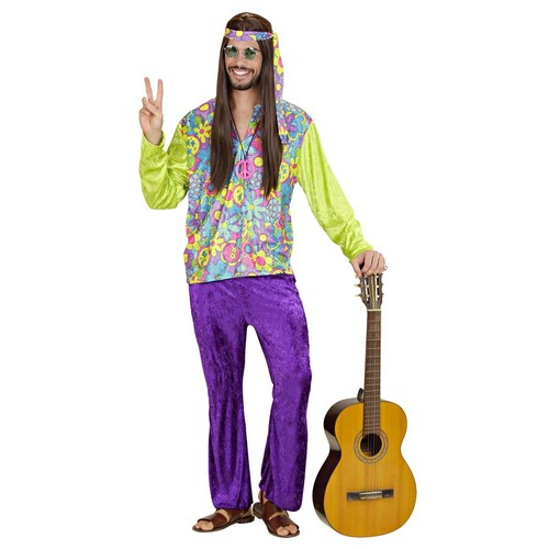 Herren hippiekostüm - herren, #
