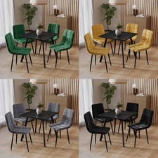 Moderner Esstisch & 4-tlg