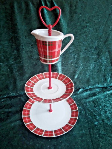 Porzellan etagere stufig - etagere, 3