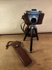 Ihagee Kamera Exa 2a II a Spiegelreflex Kamera Tessar 2,8/50mm Stativ