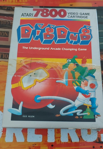 Dig dug atari 7800 - atari,