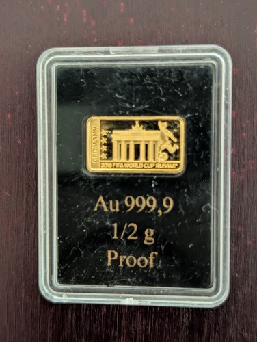 Gramm goldbarren 10 - 0,5,