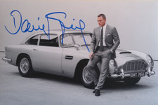 Daniel Craig orig, Autogramm