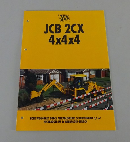 Prospekt broschüre jcb - broschüre,