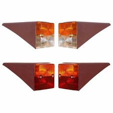 12V 4Pcs Blinker Rücklicht Metall Körper Ihc Mc Cormick 323 423 353 453 D323