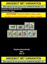 Rumänien 1993 Mi.4875-84 **