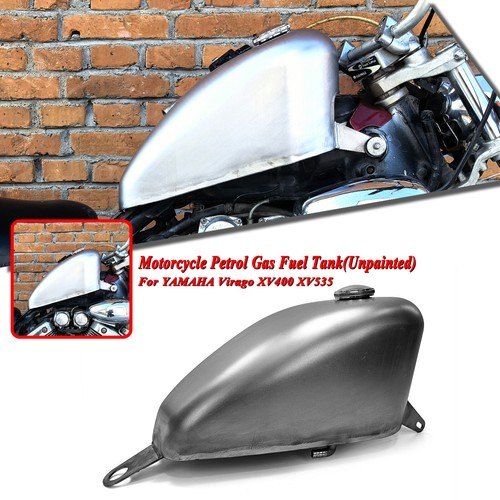 Silver petrol gas fuel tank - 7l,