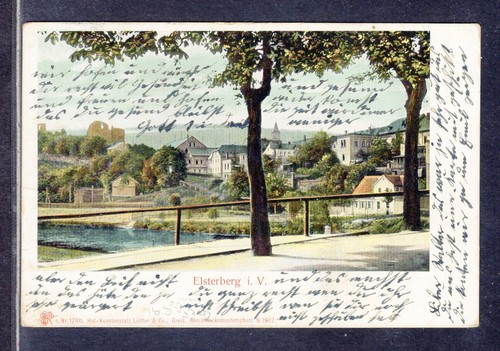 Kiautschou karte elsterberg - karte,