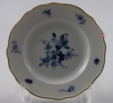 Meissen Teller blaue Blume