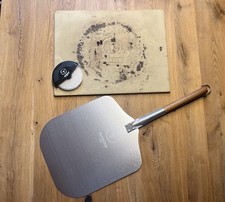 *TOP* Moesta BBQ Pizza Set Pizzastein Grill Weber Napoleon Broil King