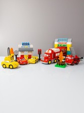 LEGO® DUPLO® Cars Set Lightning McQueen Mack Cruz Truck nerdycustom MOC 