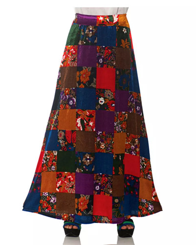 Bunter patchwork rock als - rock,