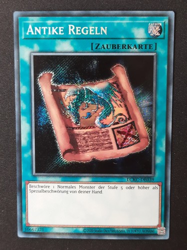Antike regeln lckc de039 - antike,