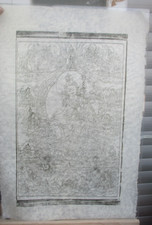 Vintage Tibetischer Holzdruck