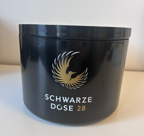 Schwarze dose - schwarze, 28