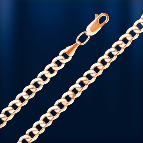 Rose rotgold 585 - rose, kette