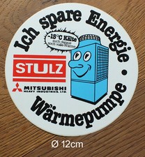 Sticker Aufkleber Mitsubishi Heavy Industries Stulz Wärmepumpe Klimatechnik