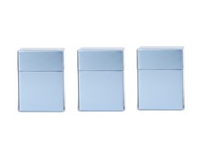 3 Zigarettenetuis XXXL BLAU