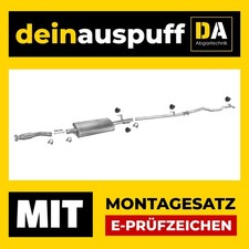Auspuffanlage für Mercedes