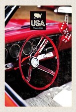 Holzschild 30x20 cm Amerika