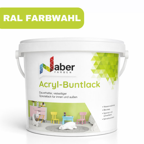 Acryl buntlack - 2,5, l