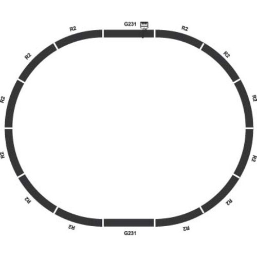 Piko 55300 gleis set - a, h0