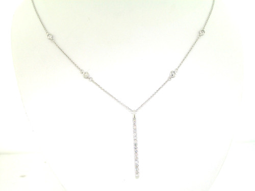Brillant collier kette 585 - brillant, y-collier
