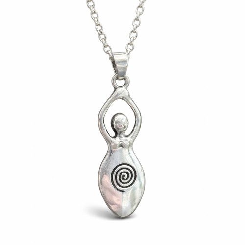 Spirale göttin anhänger - göttin,