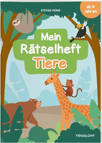 Mein rätselheft tiere - ab, 6