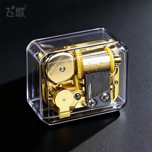 Gold uhrwerk spieluhr - uhrwerk,