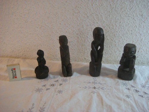 Uralte antike holzfiguren - 4,