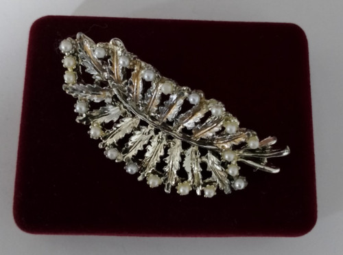 Brosche modeschmuck vintage - brosche,