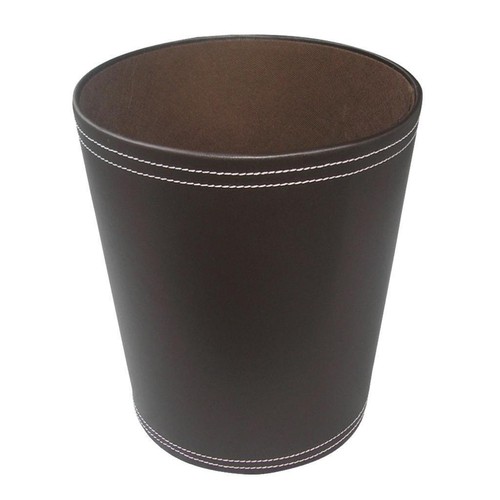 Leder papierkorb korb müll - pu,
