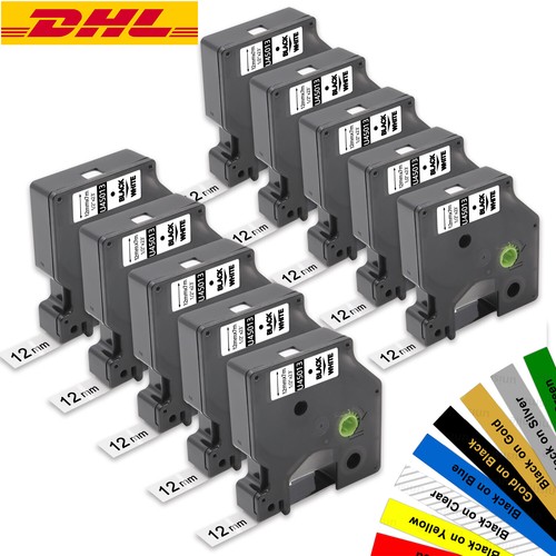 Schriftband für dymo - für, 12mm