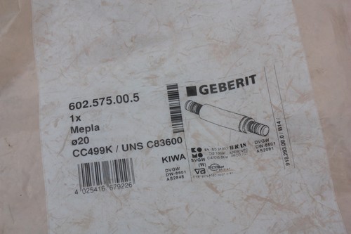 Geberit mepla verbinder ø20 - geberit,