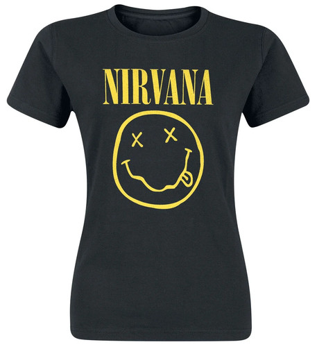 Nirvana shirt damen - damen, logo