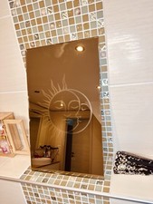Bronze spiegel mit gravur - mit,